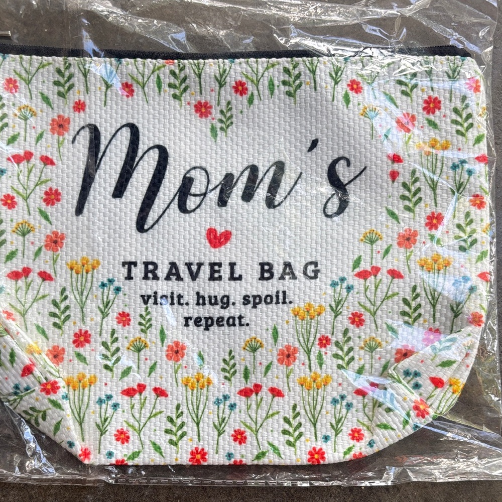 Floral Mom's Travel Bag